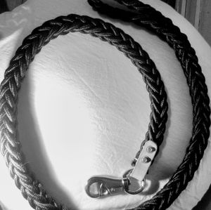 Thick Braided Dog Leash Lead Rope